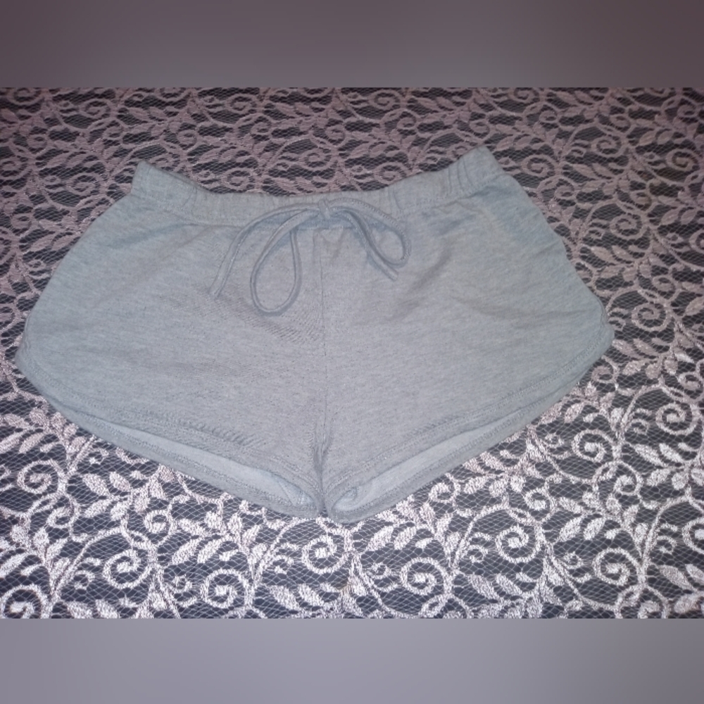 Gray Casual Shorts